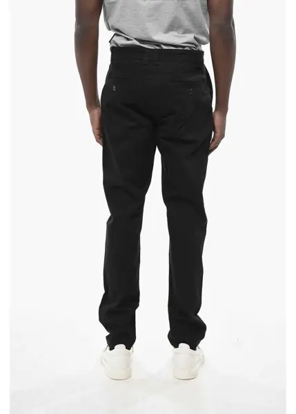 Pantaloni casual Diesel Cotton Chino Pants P-Dean Regular Rise Black Barbati (BM 19760213) 2