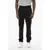 Diesel Cotton Chino Pants P-Dean Regular Rise Black