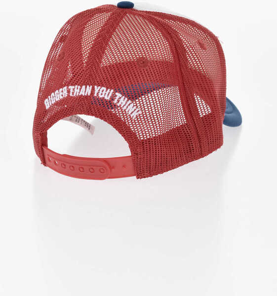 Sepci DSQUARED2 Baseball Cap Rocco With Mesh Insert White Barbati (BM 19760225) 3