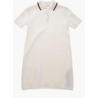 Tricouri Polo Knit Polo Dress With Iconic Collar Fete