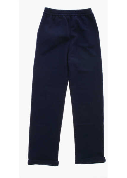 Pantaloni de trening Gucci Brushed Cotton Joggers With Cuffed Hems Blue Baieti (BM 19760246) 3
