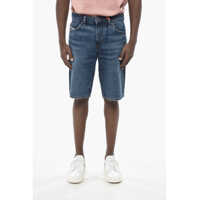 Pantaloni scurti Slim Fit Shorts With Logo Button Barbati