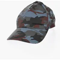 Sepci Camouflage-Pattern Baseball Cap With Embroidered Logo Barbati