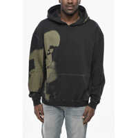 Bluze de trening Brushed Cotton Hoodie S-Boxt-Hood-N4 With Ombre Print Barbati