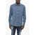 VINCENZO DI RUGGIERO Denim Shirt With French Collar Blue