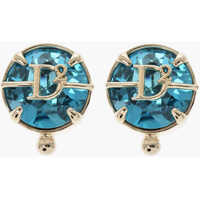 Cercei DSQUARED2 Metal Clip-On Earrings With Set Crystals
