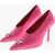 Givenchy Satin Pumps With Jewel Detail 9Cm Heel Pink