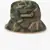 DSQUARED2 Camouflage Bucket Hat With Pocket Brown