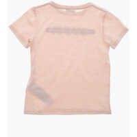 Imbracaminte pentru Baieti pagina 35 - Tricouri Gucci Crewneck T-Shirt With Printed Logo Pink Baieti (BM 19760396) - B-mall.ro