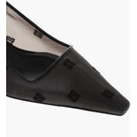 Pantofi stiletto Givenchy Dama - Pantofi stiletto Givenchy Monogram Mesh Slingbacks With Iconic 5Cm Heel Black Femei (BM 19760402) - B-mall.ro