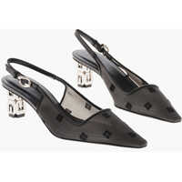 Pantofi stiletto Monogram Mesh Slingbacks With Iconic 5Cm Heel Femei