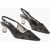 Givenchy Monogram Mesh Slingbacks With Iconic 5Cm Heel Black
