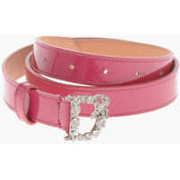 Curele Patent Leather Belt 20Mm Femei