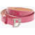 DSQUARED2 Patent Leather Belt 20Mm Pink