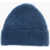Acne Studios Wool-Blend Beanie Kameo In Solid Color Blue