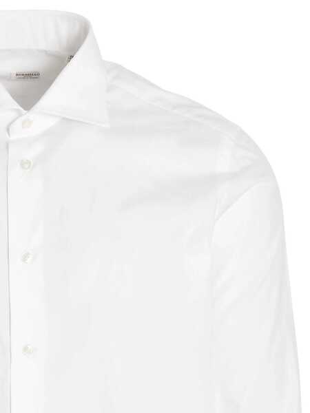 Camasi casual BORRIELLO Shirts White Barbati (BM 19760514) 3