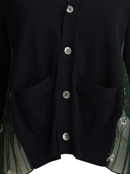 Pulovere casual Sacai Knitwear Blue Femei (BM 19760529) 3