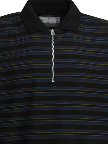 Tricouri Polo Sacai Polo shirts Black Barbati (BM 19760541) 3