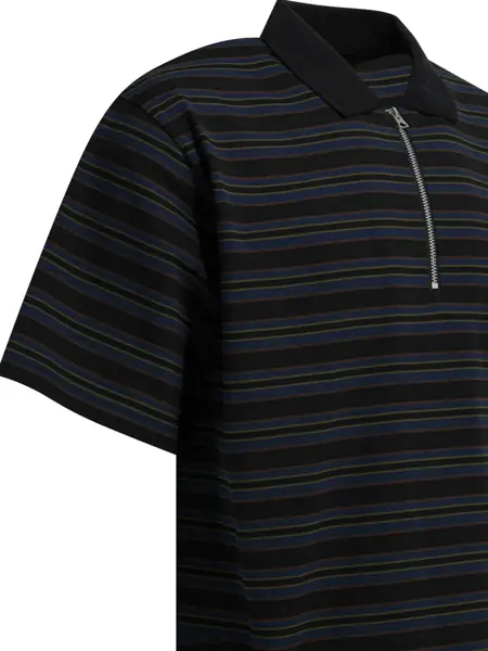 Tricouri Polo Sacai Polo shirts Black Barbati (BM 19760541) 4