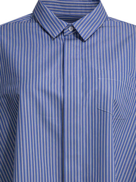 Camasi office Sacai Shirts Light blue Femei (BM 19760544) 3