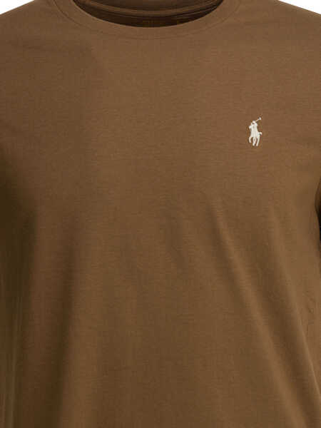 Tricouri Ralph Lauren T-shirts Brown Barbati (BM 19760556) 3