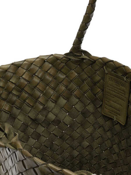 Genti de mana DRAGON DIFFUSION Handbags Green Femei (BM 19760565) 5