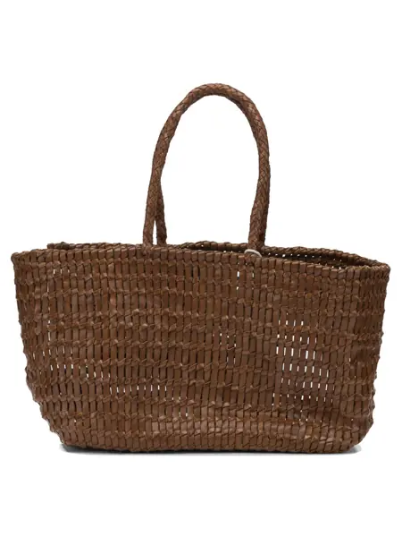 Genti de mana DRAGON DIFFUSION Handbags Brown Femei (BM 19760628) 3