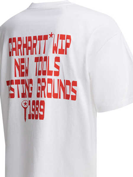 Tricouri Carhartt T-shirts White Barbati (BM 19760706) 4