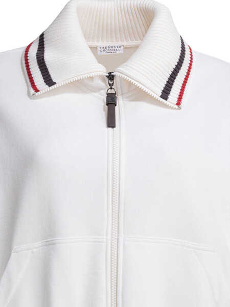 Hanorace Brunello Cucinelli Sweatshirts White Femei (BM 19760751) 3