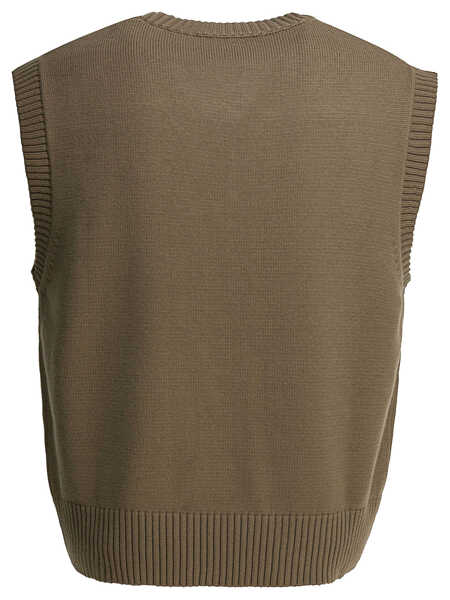 Pulovere casual AMI Paris Knitwear Brown Barbati (BM 19760835) 2
