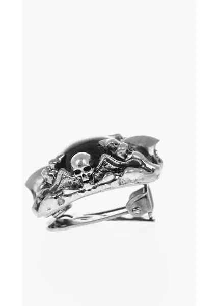 Cercei DSQUARED2 Single Clip-On Earring With Eye Blue Barbati (BM 19761002) 2