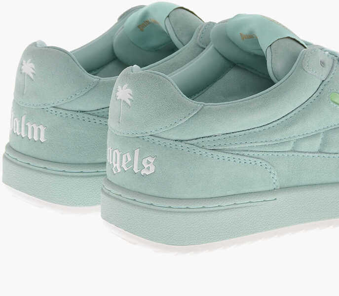 Sneakers Palm Angels Suede Lace-Up Sneakers Angels Universal Light Blue Femei (BM 19761011) 2
