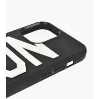 Huse mobil & tablete DSQUARED2 pentru Barbati - Huse mobil & tablete DSQUARED2 Icon Bicolor Iphone 13 Pro Case With Embossed Logo Black & White Barbati (BM 19761014) - B-mall.ro