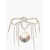 DSQUARED2 Brass Choker With Pearls And Shells White