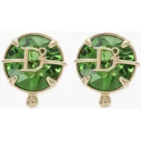 Cercei DSQUARED2 Metal Clip-On Earrings With Set Crystals