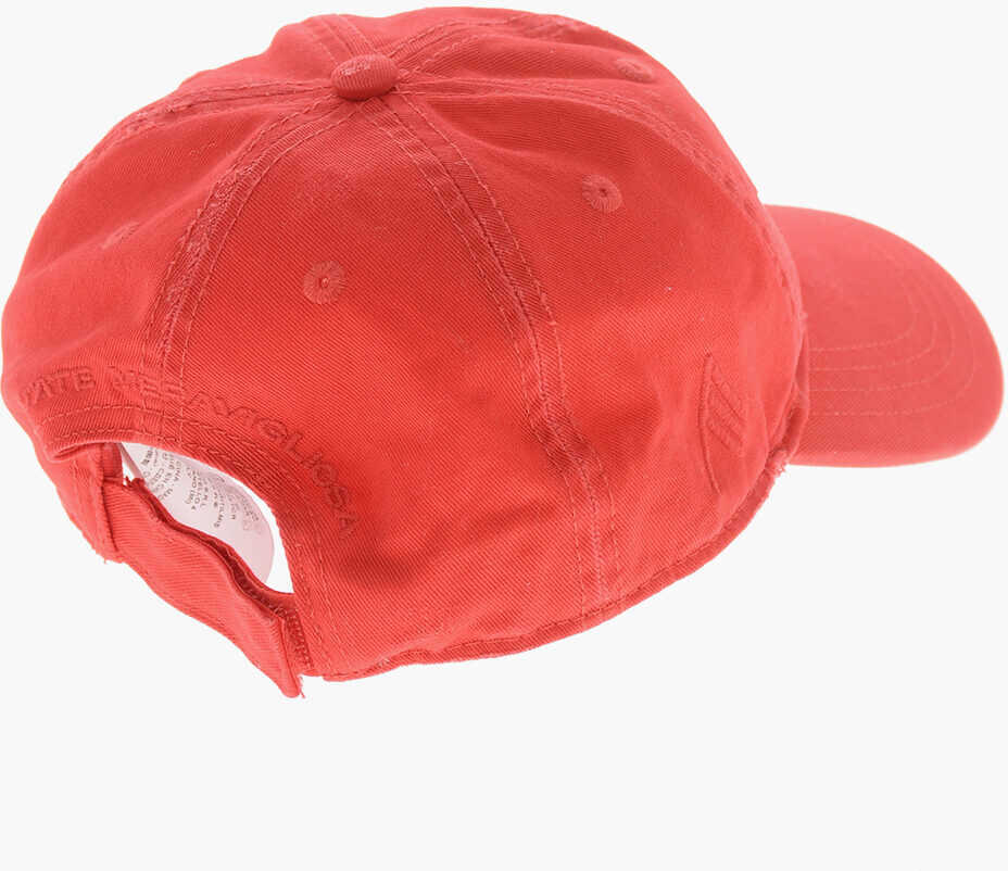 Sepci THE ATTICO Solid-Color Baseball Cap With Embroidered Logo Red Femei (BM 19761065) 3
