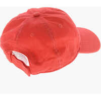 Sepci THE ATTICO Dama - Sepci THE ATTICO Solid-Color Baseball Cap With Embroidered Logo Red Femei (BM 19761065) - B-mall.ro