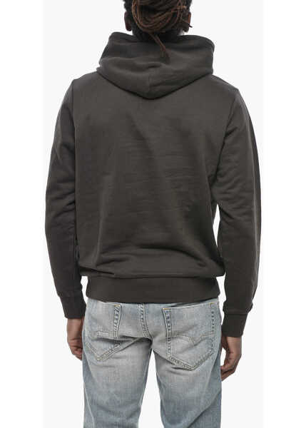 Bluze de trening Diesel Brushed Cotton Hoodie S-Girk-Hood-Cuty Black Barbati (BM 19761086) 2