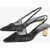 Givenchy Monogram Mesh Slingbacks With Iconic 6Cm Heel Black