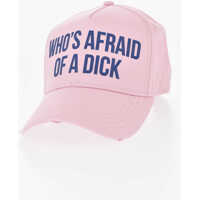 Sepci DSQUARED2 Solid-Color Baseball Hat Rocco With Contrast Print