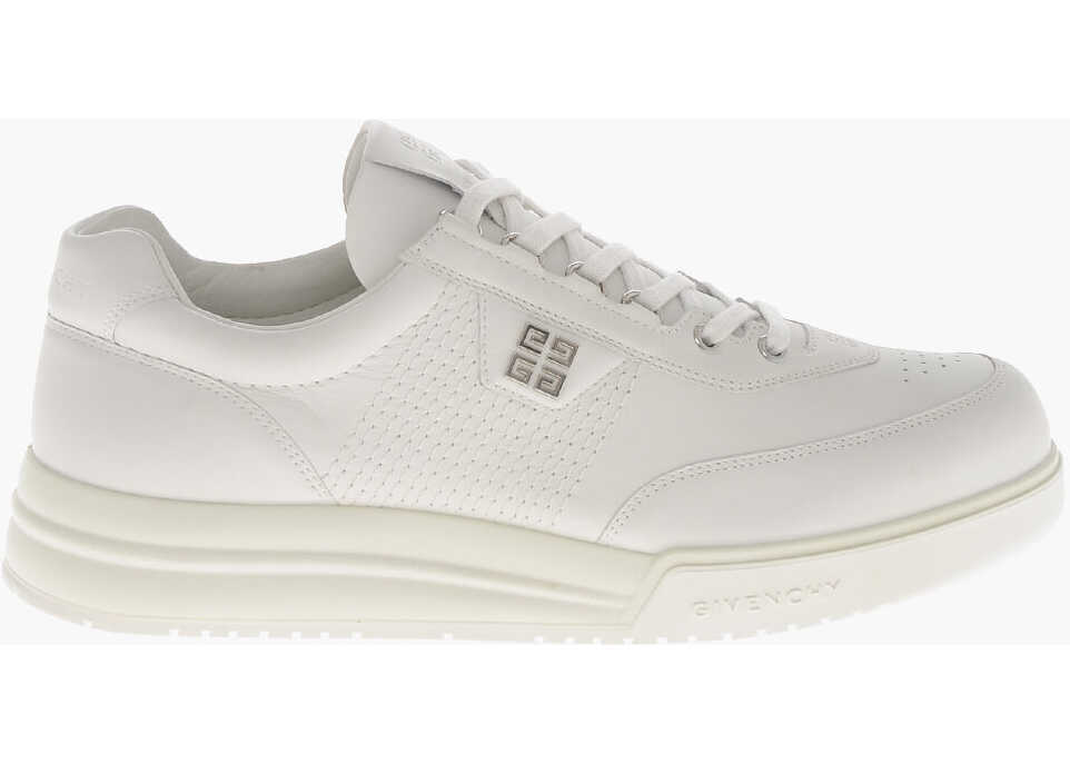 Sneakers Givenchy Leather Lace-Up Sneakers G4 White Barbati (BM 19761116) 3