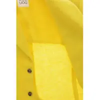 Geci DOUUOD pentru Fete - Paltoane DOUUOD Virgin Wool-Blend Coat With Patch Pockets Yellow Fete (BM 19761125) - B-mall.ro