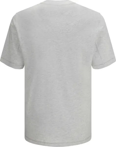 Tricouri Brunello Cucinelli Cotton T-shirt PERLAGRIGIO Barbati (BM 19761179) 2