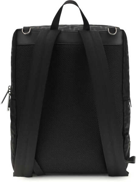 Rucsacuri Fendi FF Nylon Backpack NRRUT.UBL.SAT Barbati (BM 19761185) 2