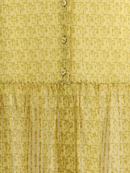 Fuste KRISTINA TI Leonine Amnesia long Skirt GOLD Femei (BM 19761221) 3