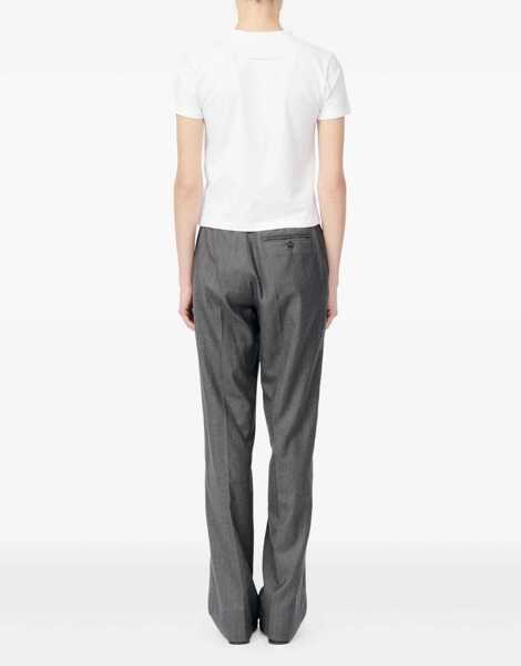 Tricouri MM6 Maison Margiela Cotton T-shirt WHITE Femei (BM 19761227) 4