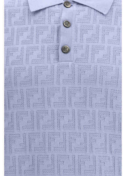 Tricouri Polo Fendi Cotton Polo Shirt ANGEL Barbati (BM 19761248) 3
