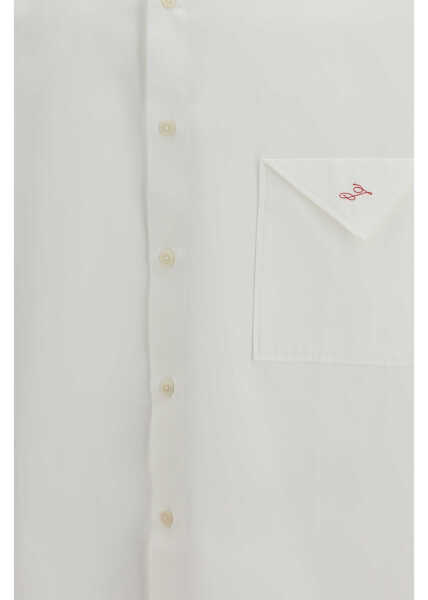 Camasi casual JACQUEMUS Nappe Shirt WHITE Barbati (BM 19761251) 3