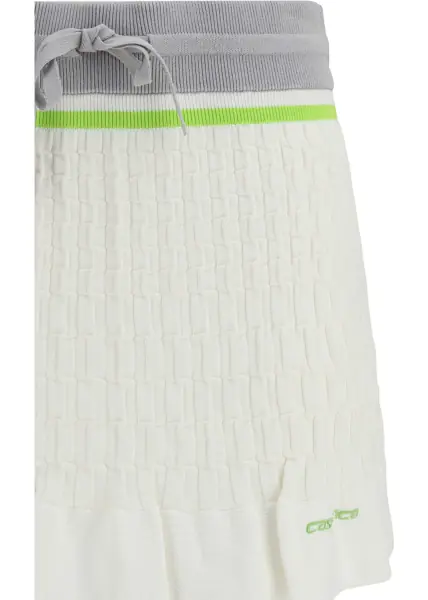 Fuste Casablanca Tennis Mini Skirt WHITE Femei (BM 19761272) 3