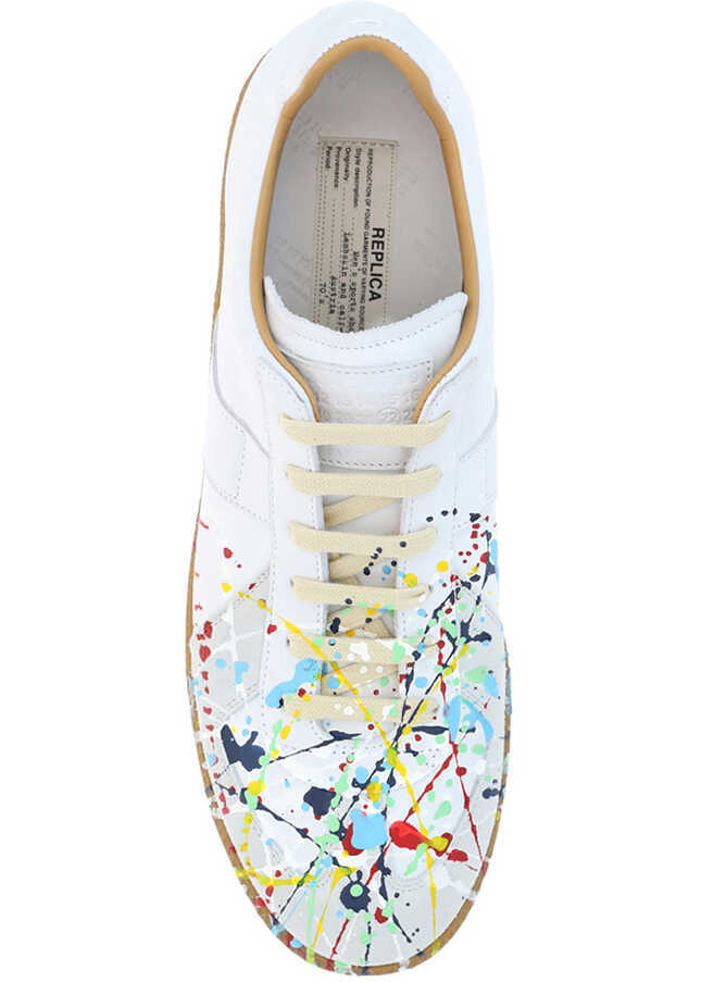 Sneakers Maison Margiela Sneakers OFF WHITE/PAINT Barbati (BM 19761284) 4